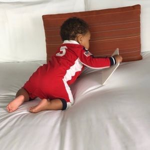 Ralph Lauren Polo Snap Crotch Onesie, 9 months